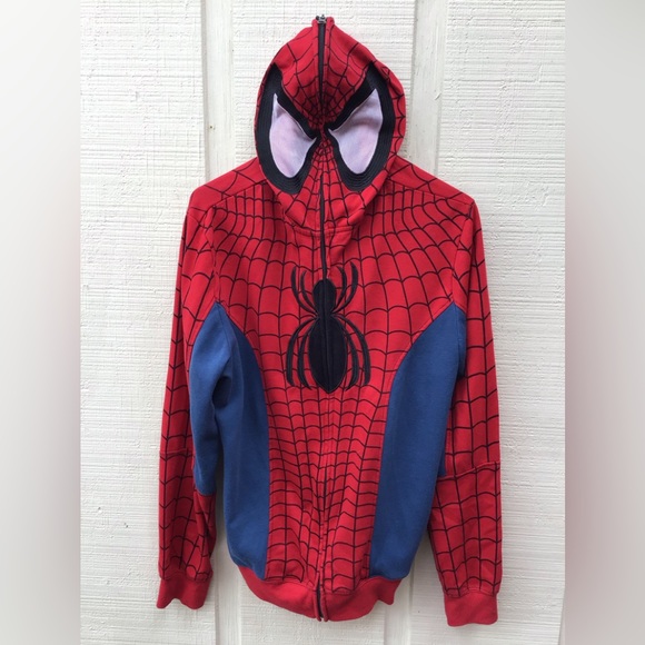 Marvel Other - Marvel Spider-Man hoodie/ mask medium